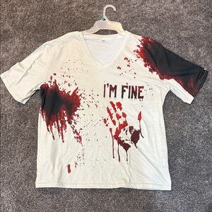 Women’s Graphic T-Shirt fake blood